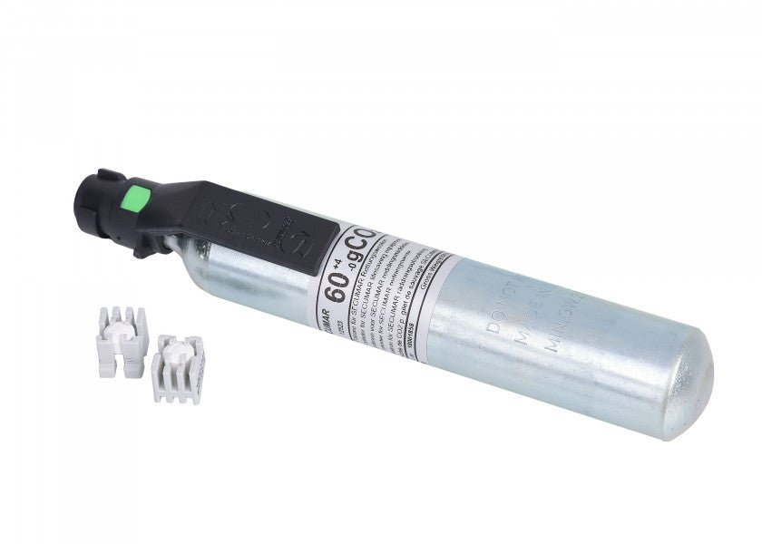 Spare CO² cartridge for life vests with bayonet connections – 60 g