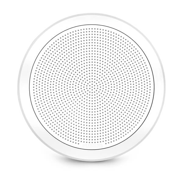 Fusion FM seriens marinehøjttalere, 6,5" 120 W rund, hvid, planmonteret marinehøjttaler – produktbillede 2