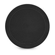 Fusion FM seriens marinehøjttalere, 7,7" 200 W rund, sort, planmonteret marinehøjttaler – produktbillede 2