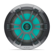 Fusion® EL Series marine speakers, 6.5" 80 watt grey marine sports speaker (pair) with RGB LED lighting