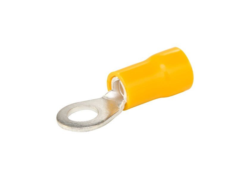 Ringterminal M5 / gul / 4,0 - 6,0 mm² / pakke med 50 stk. - SejlStrøm