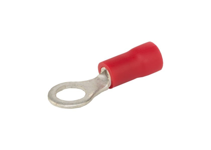 Ring terminal M5 - red, 0.5 - 1.5 mm², pack of 50 pcs.