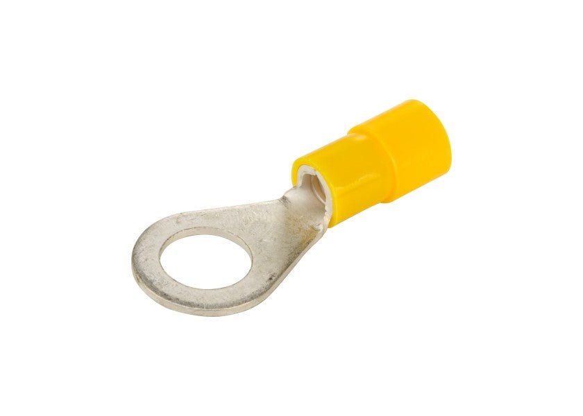 Ringterminal M8 / gul / 4,0 - 6,0 mm² / pakke med 50 stk. - SejlStrøm