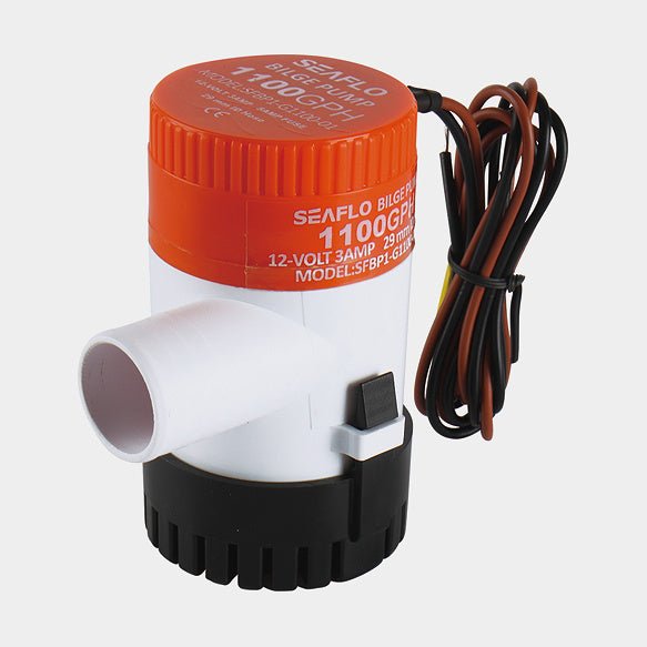 Seaflo 01 Lænsepumpe 1100 GPH (69 l/min) 12V Manuel - SejlStrøm