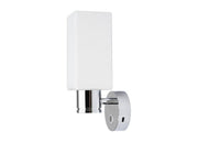 SEATEC Kvadratisk LED - væglampe / med berøringskontakt og USB - C - opladningsstik - SejlStrøm