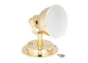 SEATEC LED reading light with dimmer – gold-plated aluminum