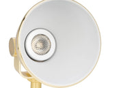 SEATEC LED reading light with dimmer – gold-plated aluminum