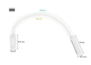 SEATEC LED - læselampe med lysdæmper og USB - C / hvid / varm hvid / rød - SejlStrøm