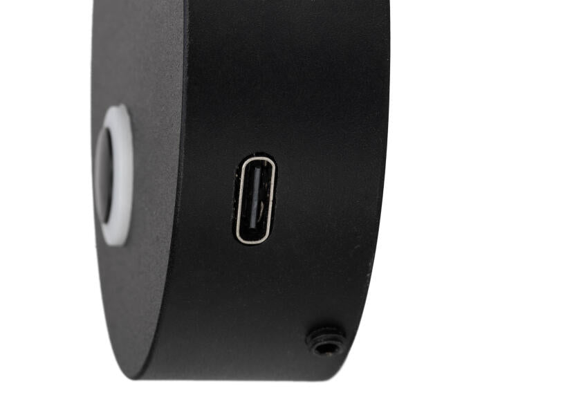 SEATEC LED - læselampe med lysdæmper og USB - C / sort / varm hvid - SejlStrøm