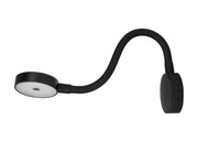 SEATEC LED Reading Light with Dimmer and USB – Black