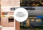 SEATEC LED loftslampe / dæmpbar / forkromet - SejlStrøm