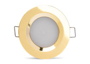 SEATEC LED ceiling lamp – dimmable, gold-plated