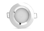SEATEC LED loftslampe med kontakt / forkromet - SejlStrøm