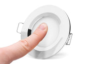 SEATEC LED ceiling lamp with switch - chrome-plated
