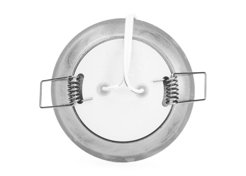 SEATEC LED loftslampe med kontakt / forkromet - SejlStrøm