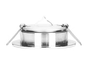 SEATEC LED ceiling lamp with switch - chrome-plated