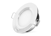 SEATEC LED ceiling lamp with switch - chrome-plated