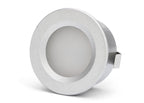 SEATEC LED Mini indbygget spot / sølv - SejlStrøm