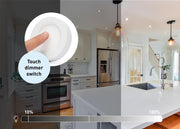 SEATEC LED pendant light - surface mount with touch dimmer - white