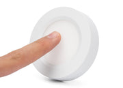 SEATEC LED pendant light - surface mount with touch dimmer - white