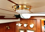 SEATEC SUNNY LED Cabin Light – brass, warm white