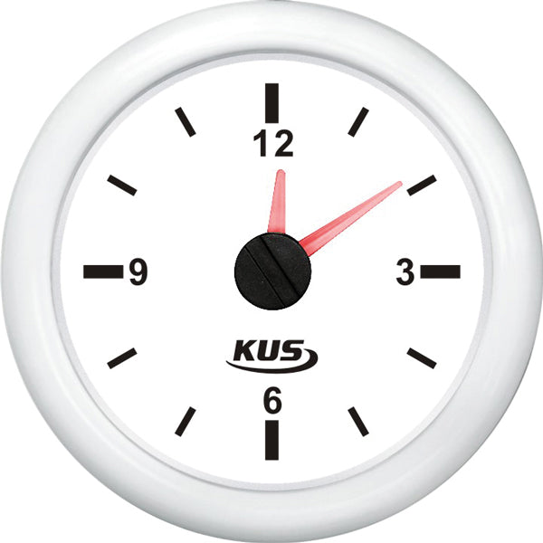 Kus ur, hvid, 12/24V