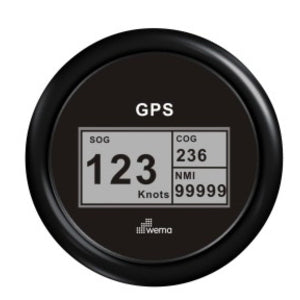 Wema GPS spedometer digital Sort
