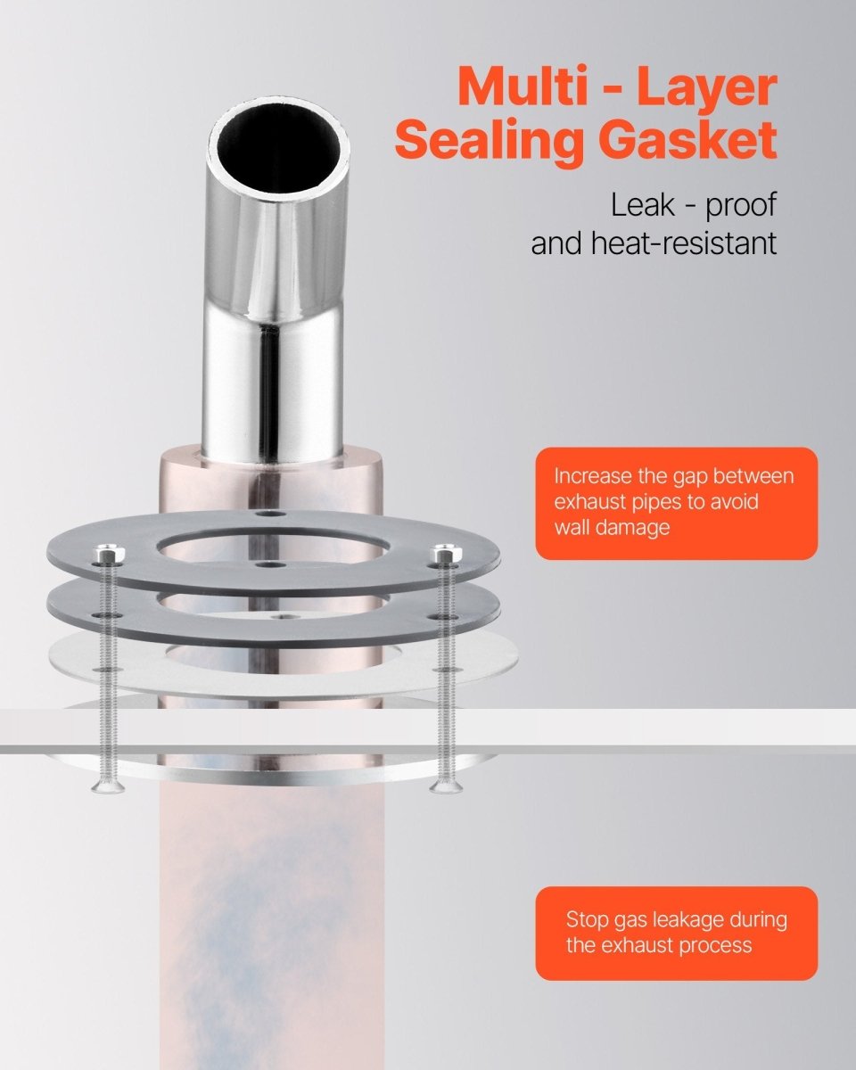 Skroggennemføring med vinkel i 316 Rustfrit Stål – Ø22 mm / Ø24 mm - SejlStrøm