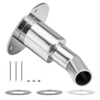 Skroggennemføring med vinkel i 316 Rustfrit Stål – Ø22 mm / Ø24 mm - SejlStrøm