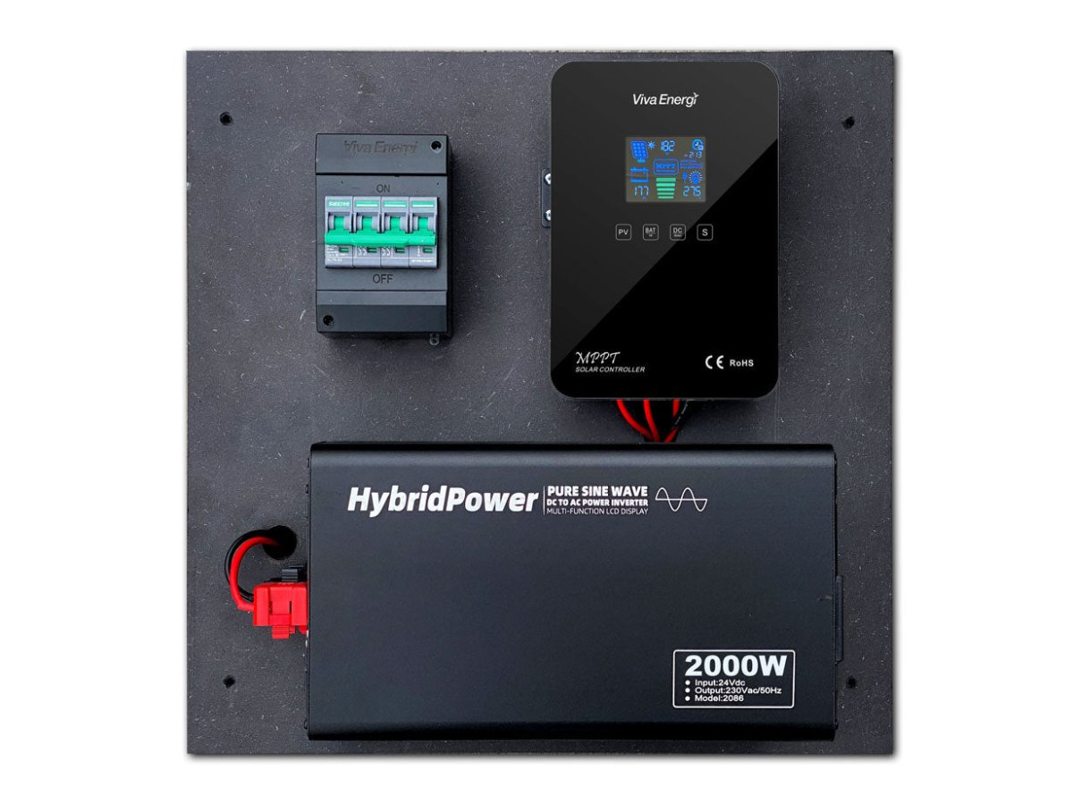 Solcelleanlæg til fritidshus / kolonihavehus – 230 V off‑grid - SejlStrøm