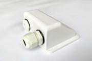 Solar Panel Mounts Camping – Corner & Side Brackets with Cable Entry Gland