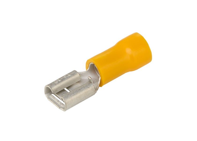 Spadestik hun / gul / 4,0 - 6,0 mm² / pakke med 50 stk. - SejlStrøm