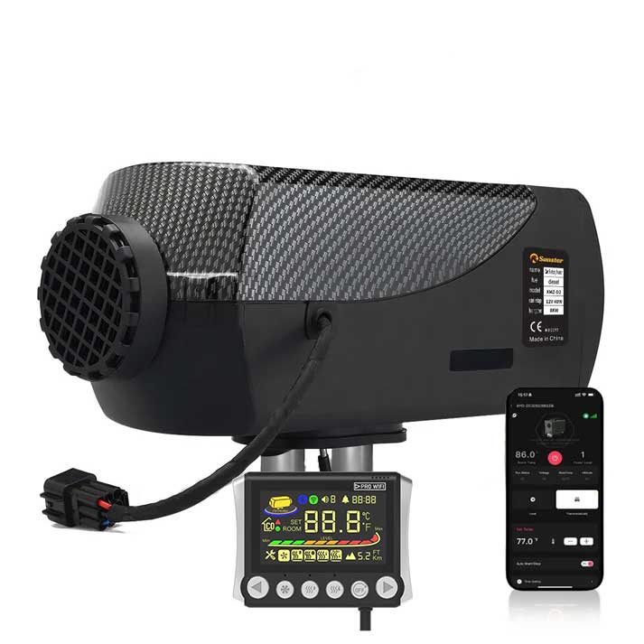 Startkit til dieselvarmer i båd – WiFi/Bluetooth (2 - 8 kW) - SejlStrøm