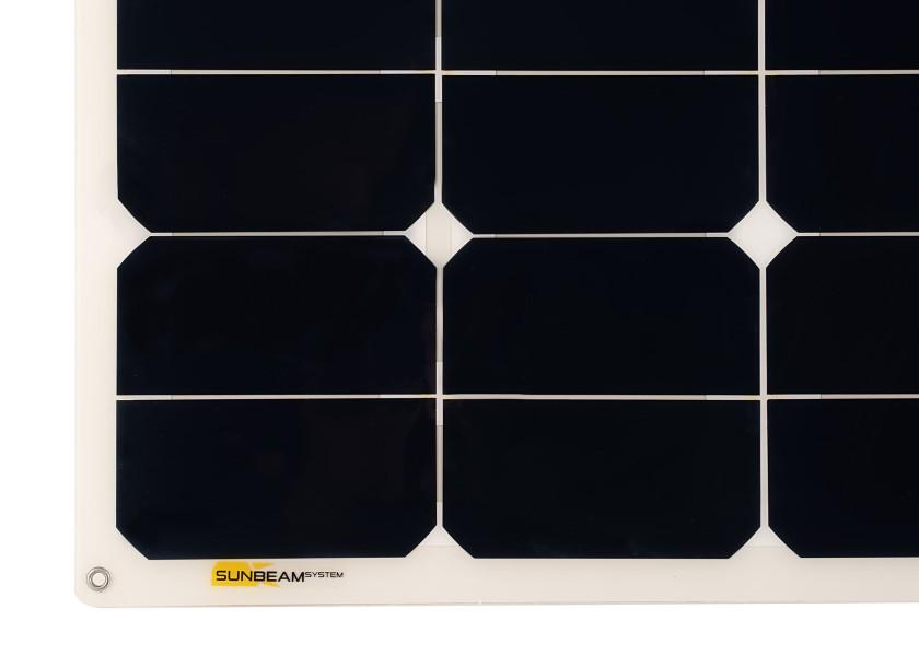 SUNBEAM Nordic 104 – semi-flexible solar panel 104 W (1060 x 540 x 3 mm)