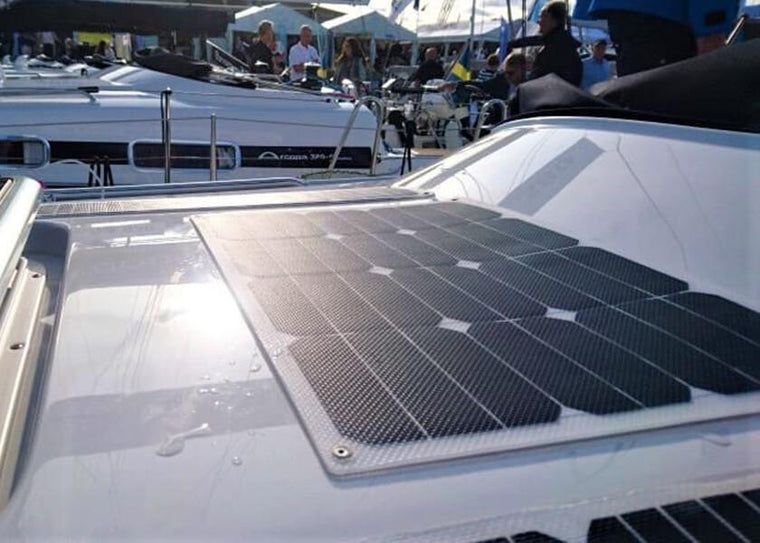 SUNBEAM Tough 37 – semi - fleksibelt solpanel 37 W (535 x 378 x 3 mm) - SejlStrøm