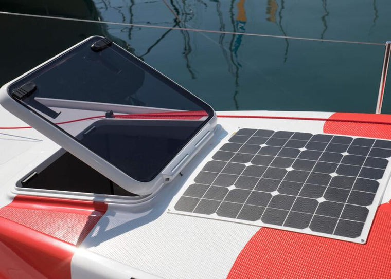 SUNBEAM Tough 55 – semi - fleksibelt solpanel 55 W (540 x 540 x 3 mm) - SejlStrøm