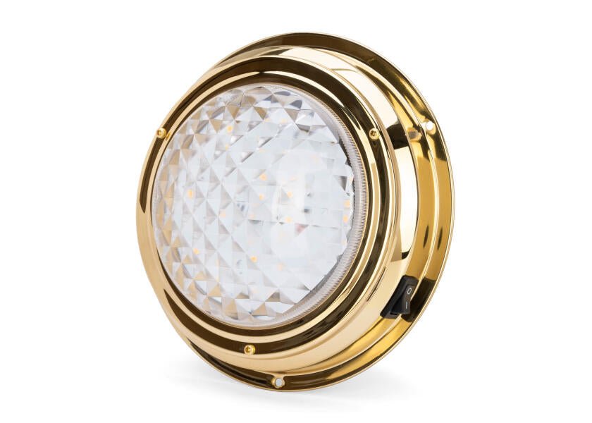 SUNNY LED Cabin Light / brass / warm white - SejlStrøm