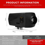 Sunster Dieselfyr 2kW 12/24V med Bluetooth - SejlStrøm