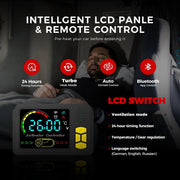 Sunster SH B2 2 kW dieselfyr – splitmodel med Bluetooth