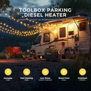 Sunster HTB1 8 kW dieselfyr – Toolbox med GSM/LTE