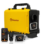 Sunster HTB1 8kW Toolbox Dieselfyr 12V / 230V – Bluetooth Kinafyr 2025 med Turbo Mode og automatisk rengøring - SejlStrøm