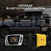 Sunster HTB1 8 kW dieselfyr – Toolbox med Bluetooth