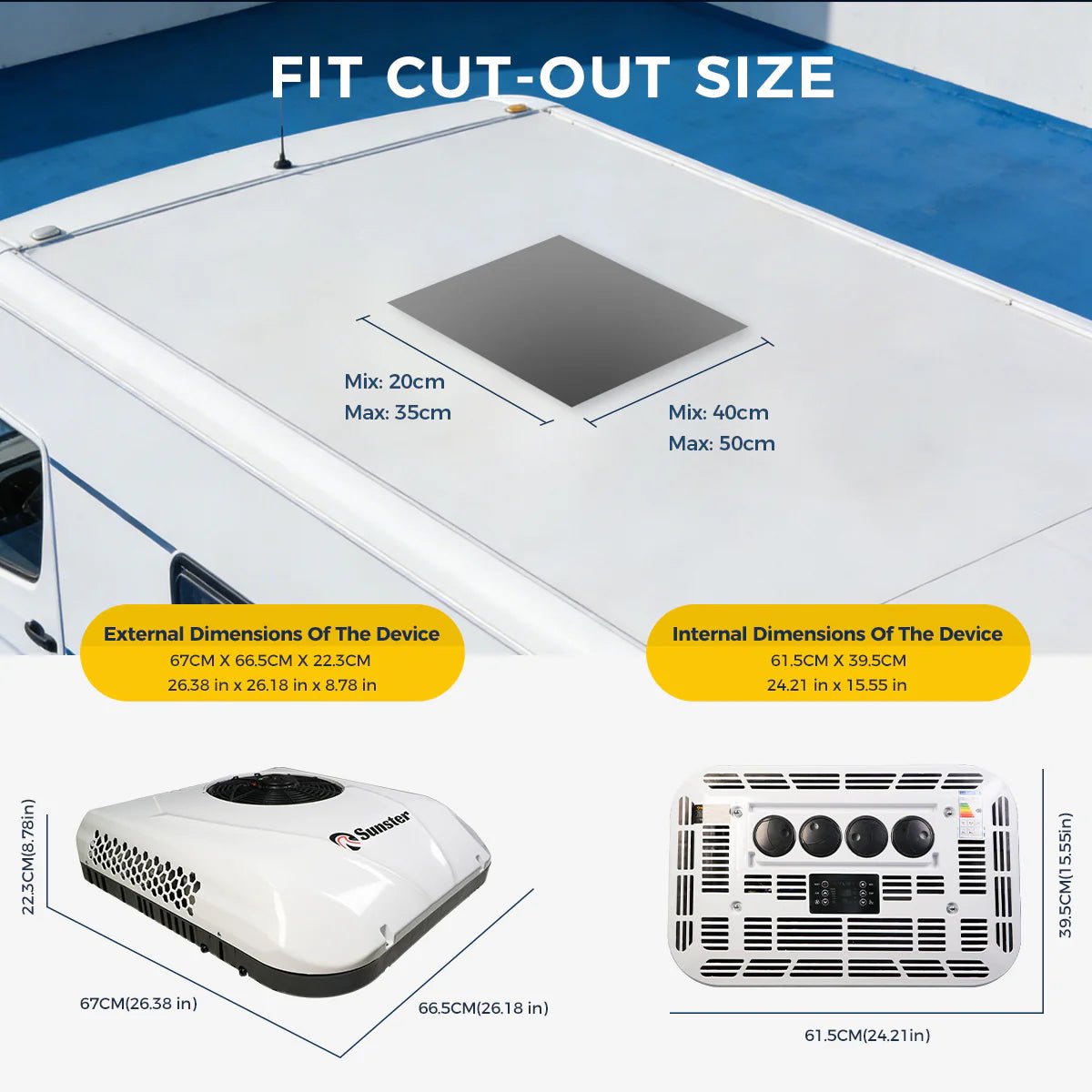 Sunster S - AX1 Aircondition - SejlStrøm