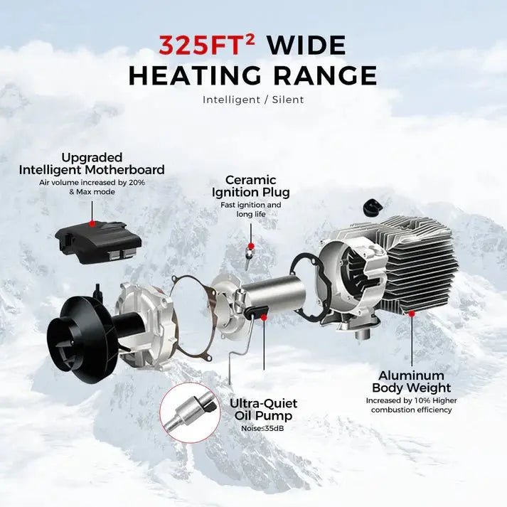Sunster TB10 8kW Toolbox 12/24V – Bluetooth - SejlStrøm