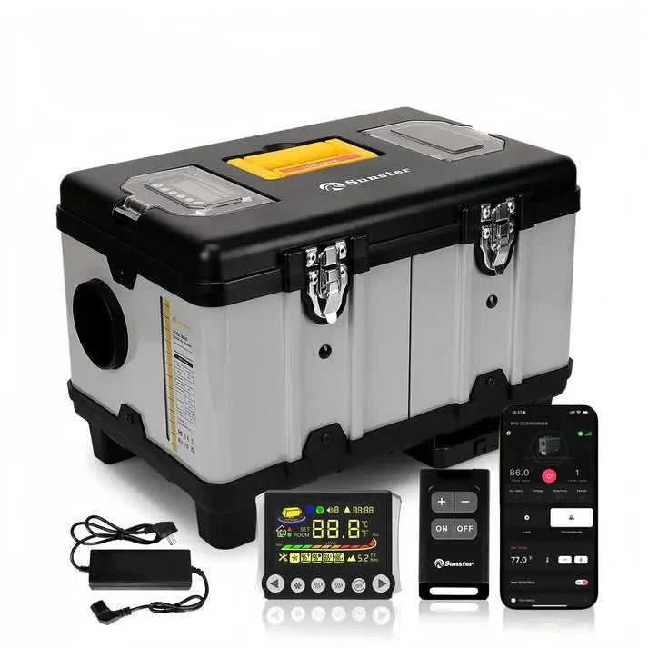 Sunster TB10 8kW Toolbox 12/24V – Bluetooth - SejlStrøm