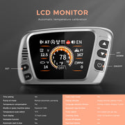 Sunster TB10 Pink LCD Bluetooth betjeningspanel