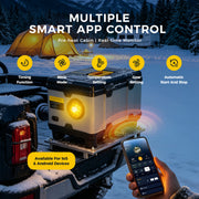 Sunster TB10PRO 8 kW 2026 – Bluetooth og CO-overvågning (originalbillede 4)