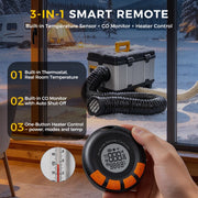 Sunster TB10PRO 8 kW 2026 – Bluetooth og CO-overvågning (originalbillede 5)