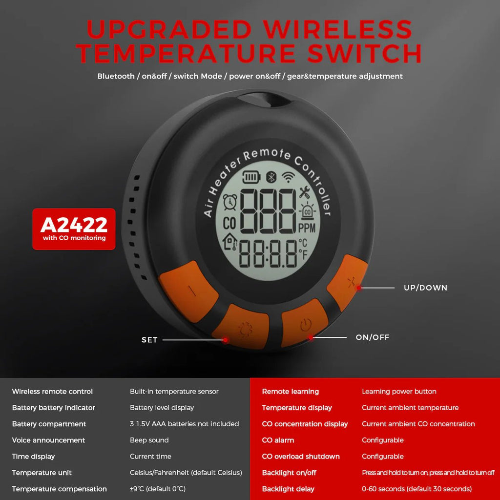 Sunster TB10PRO 8kW Dieselfyr – Toolbox WiFi & Bluetooth - SejlStrøm