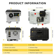 Sunster TB30 8 kW dieselfyr – Toolbox med Bluetooth
